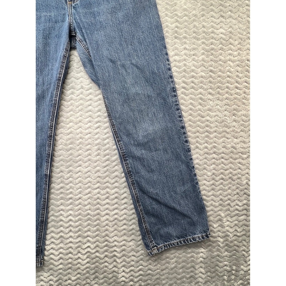 Carhartt Women's Relaxed Fit Jeans Blue Denim Classic Style Comfortable - Picture 5 of 11